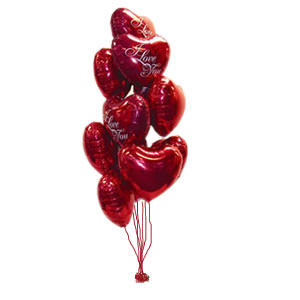 купить гелиевые шары в форме сердца  - купить с доставкой в по Лобне